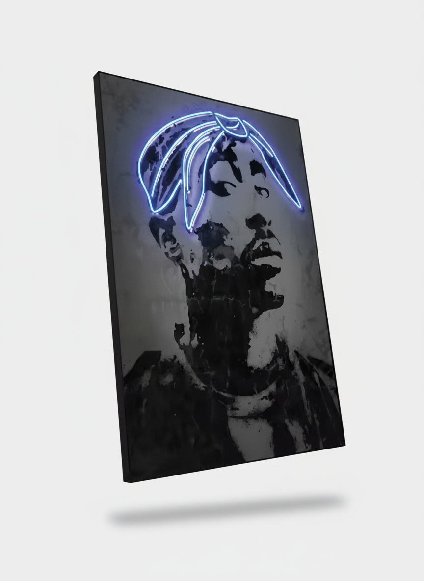 Thug Life LED Wall Art